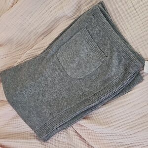 NWT Auden Gray Sweater Knit Wide Leg Pants size 1X